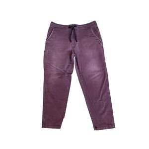 Levi’s Distressed Burgundy Khaki Skater Pants